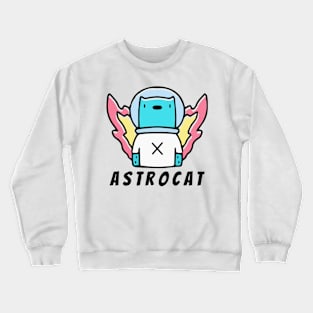 space cat Crewneck Sweatshirt